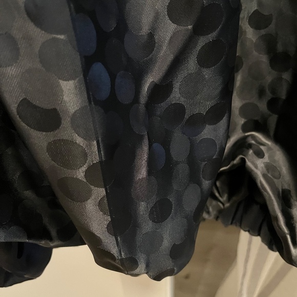 Navy blue puffer coat balloon hem XXL - Picture 10 of 13